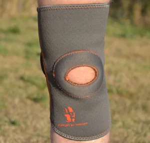 Наколінник MadMax MFA-297 Knee Support with Patella Stabilizer Dark Grey/Orange M