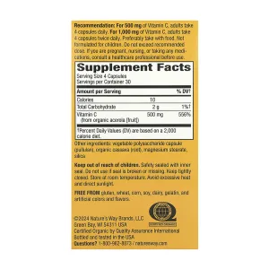 Vitamin C - 120 капсул