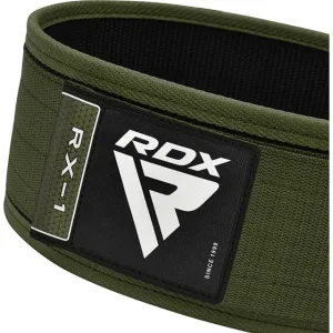 Пояс для важкої атлетики RDX RX1 Weight Lifting Belt Army Green XL