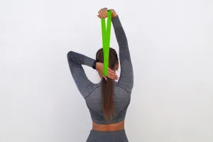 Резинка для фітнесу PowerPlay 4114 Mini Power Band 0,8 мм. Light зелена 5 - 8 кг