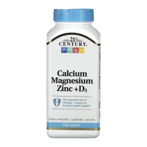 Calcium Magnesium Zinc +D3 - 250 таблеток