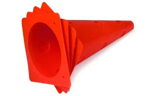 EasyFit Sports Cones 31 cm (Set of 4) Red