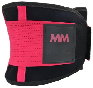 Пояс компресійний MadMax MFA-277 Slimming belt Black/rubine red L