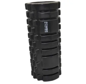 Масажний ролик роллер Power System PS-4050 Fitness Foam Roller чорний/помаранчевий 33x15 см.