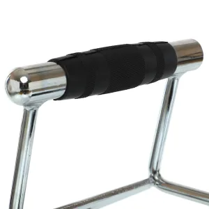 Double handle for low pulley cable machine