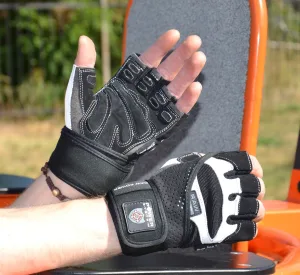 Рукавички для фітнесу Power System PS-2850 Raw Power Black/White XL