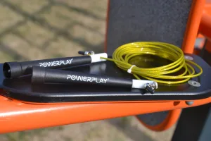 Скакалка швидкісна PowerPlay 4202 Ultra Speed Rope Жовта 2,9 m.