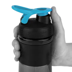 Шейкер спортивний пляшка BlenderBottle SportMixer Flip 820 мл чорний/Teal