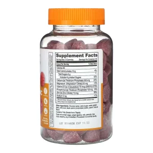 Calcium Magnesium & Zinc + Vitamin D Adult 90 gummies