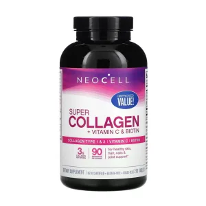 Super Collagen + Vitamin C & Biotin - 270 таблеток