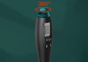 Швидкісна скакалка з лічильником EasyFit чорний-зелений