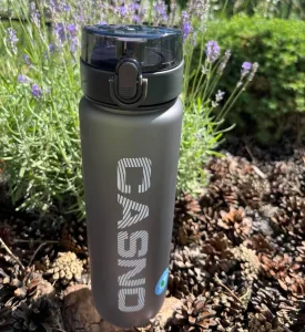 Пляшка для води CASNO 1050 мл KXN-1184 сіра