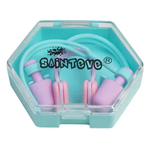 Набір беруші затискач для плавання Sainteve Рожевий