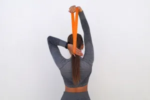 Резинка для фітнесу PowerPlay 4140 Level 1 Stretch Band 1 - 5 кг. помаранчева