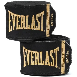 Бинти боксерські Everlast ELITE HANDWRAPS чорний універсальний 180 дюймів (457,2 см) (оригінал) P00003323