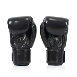 Боксерські рукавиці Fairtex BGV1 Nation Print Black 16 унцій (бинти в комплекті)