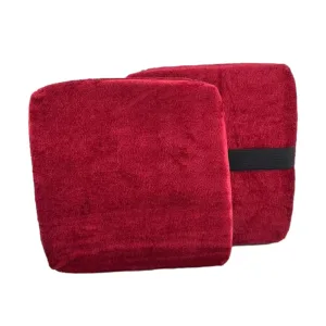 Подушка для розтяжки під ногу 16,5 x 16,5 x 3 см - червоний