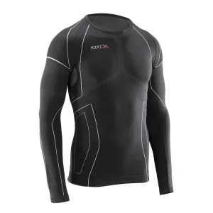 Термокофта лонгслів X TECH Maglia Race 3 Munica Lunga giroc Nero S/M чорна