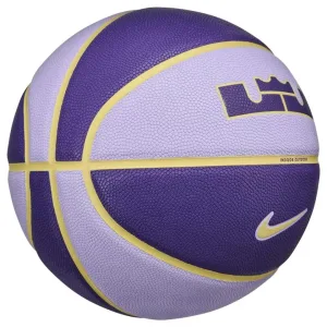 М'яч баскетбольний Nike ALL COURT 8 P 2.0 L JAMES DEFLATED фіолетовий розмір 7 Оригінал N.100.4368.509.07