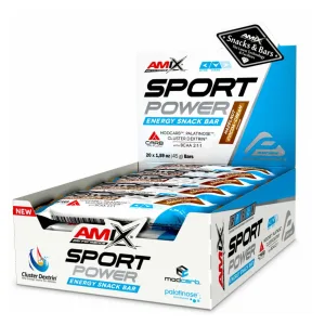 Sport Power Energi Snack Bar - 20x45 г ліщиновий шоколадний крем