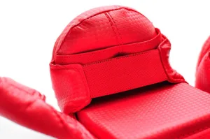 Рукавички накладки для карате Червоний M - XS, S, M, L