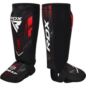 Захист для гомілок та стоп RDX NEOPRENE SHIN INSTEP IMMAF-1-RED-S