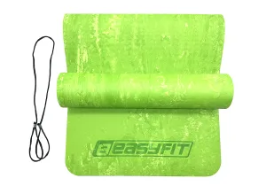 Килимок для йоги та фітнеса EasyFit PER Premium Mat 8 мм Салатовий
