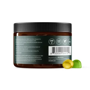 CBD Gummies Full Spectrum - 750 мг яблуко лимон - 30 жуйок 10+2 в подарунок