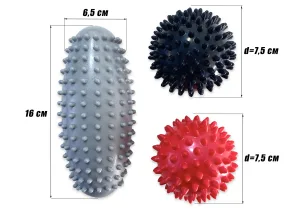 Набір для масажу та МФР EasyFit PVC Set-1 у сумочці