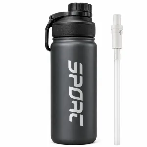 Water bottle CASNO 880 ml black