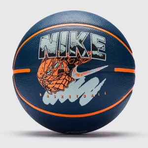 М'яч баскетбольний Nike EVERYDAY PLAYGROUND 8 P GRAPHIC DEFLATED СИНІЙ/ОРАНЖЕВИЙ/БІЛИЙ N.100.4371.408.07 Оригінал