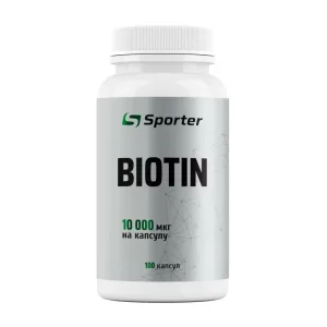 Біотин Sporter 10000 мкг 100 капсул