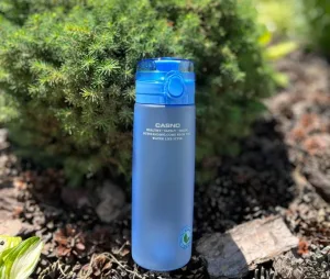 Пляшка для води CASNO 650 мл KXN-1157 блакитна