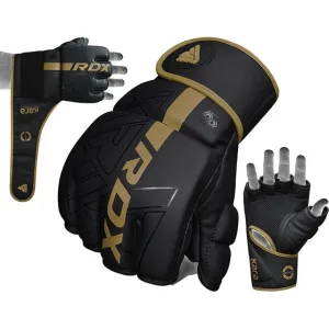 Рукавиці для ММА RDX F6 KARA Matte Golden M