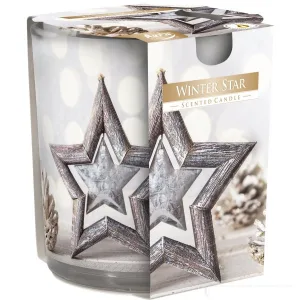 Ароматична свічка в скляному стакані Зимові зірки SN 72 s-24
