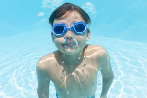 Окуляри для плавання Bestway 7+ 21003 Жовтий-синій