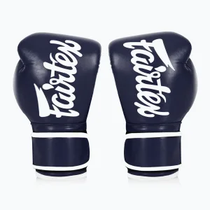 Боксерські рукавиці Fairtex BGV14 Blue 10 унцій (бинти в комплекті)