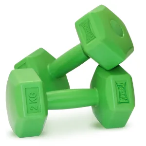 Гантелі композитні PowerPlay 4124 Hercules 2*2 кг. Зелені (пара - 2шт.)