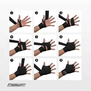 Бинти для боксу EasyFit FlexWrap 3,5 м