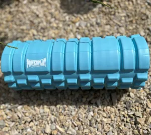 Масажний ролик (роллер) PowerPlay 4025 Massage Roller синій 33x14 см
