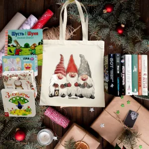 Екошопер BookOpt BK4023 гномики бежевий