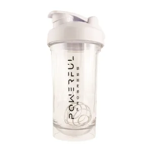 Shaker With Metall Ball - 500 мл білий