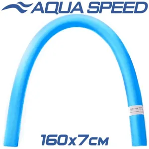 Аквапалка (нудл) Aqua Speed для аквафітнесу цільна 116 синій