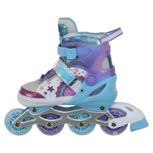 Ролики Best Roller розмір 31-34 фіолетово-бірюзовий 67728-S