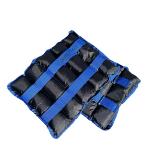 Обтяжувачі-манжети з піском по 4.0 кг - чорно-синій