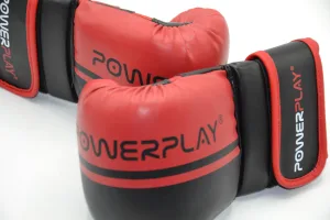 Снарядні рукавиці PowerPlay 3025 чорно червоні S