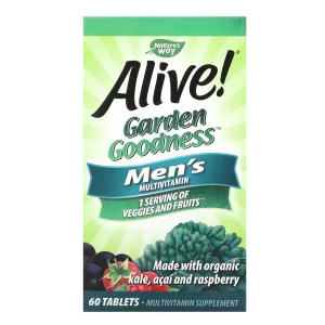 Alive Organic Garden Goodness Men - 60 таблеток