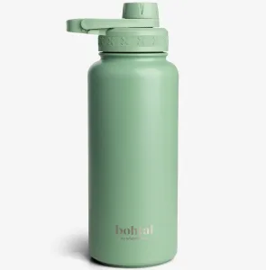 Пляшка для води металева з подвійною вакуумною ізоляцією Bohtal Insulated Sports Bottle 960 мл Green