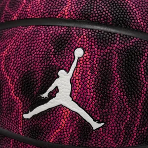 М'яч баскетбольний Nike Air Jordan Basketball 8p Energy чорний, помаранчевий універсальний 7 (оригінал) J.100.8735.625.07