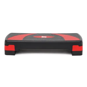 Степ платформа PowerPlay 4358 3 рівні 10 15 20 см By Step Чорно/Червона